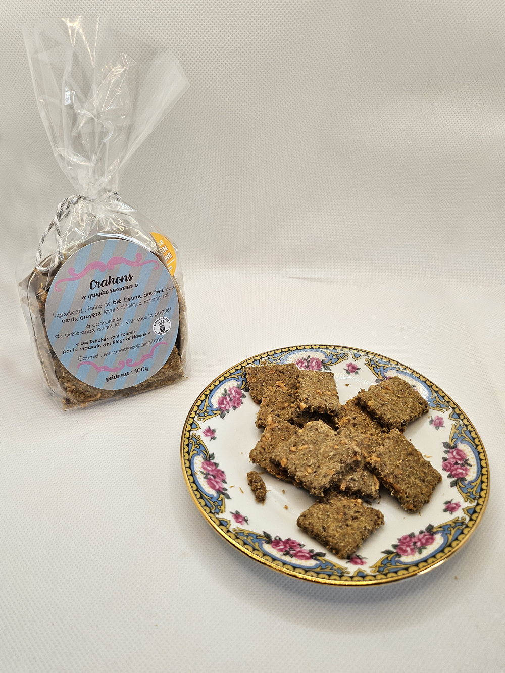 Crakons "gruyère romarin"